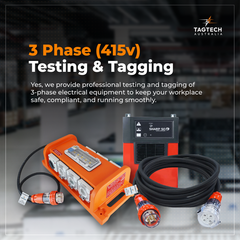 test and tag services Sydney small business electrical inspection