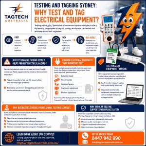 Testing and Tagging Sydney: Why Test and Tag Electrical Equipment
