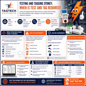 Testing and Tagging Sydney: When Is Test and Tag Required