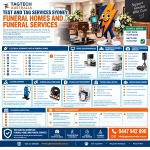 Test and Tag Services Sydney | Funeral Homes