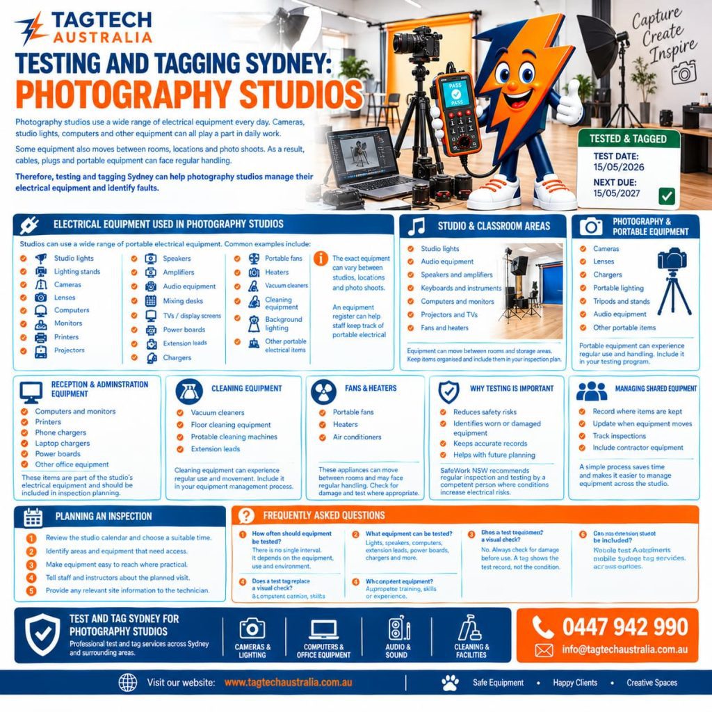 Testing and tagging Sydney for photography studios