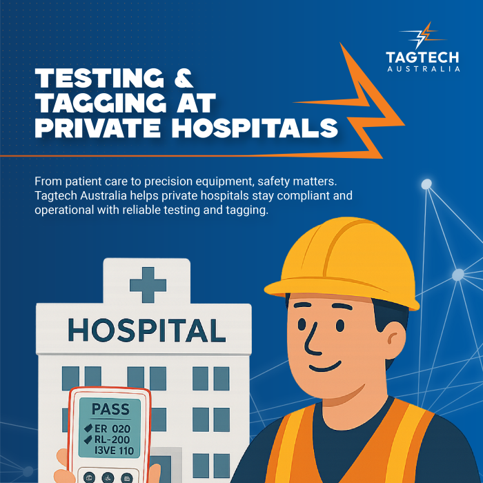 Private hospitals rely on electrical equipment every day, from life-support machines and diagnostic devices to kitchen appliances and cleaning tools. With so much in constant use, electrical safety becomes a top priority. That’s where testing and tagging at private hospitals plays an essential role.
