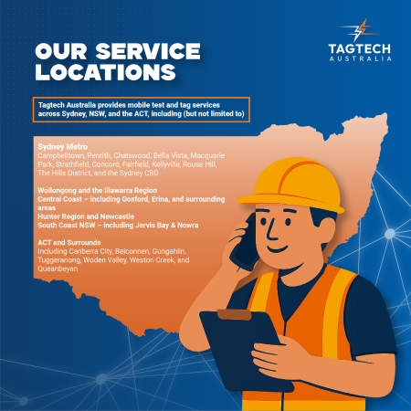 Our Service Locations Across Sydney NSW | Tagtech Australia