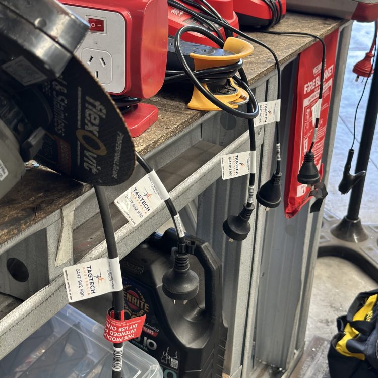 testing and tagging Sydney construction site equipment safety check