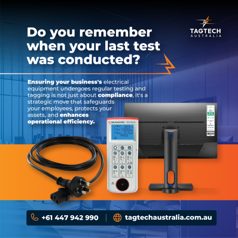 Not sure when your last electrical test and tag was done? Learn why staying on top of test and tag services in Sydney is essential for compliance, safety, and peace of mind.